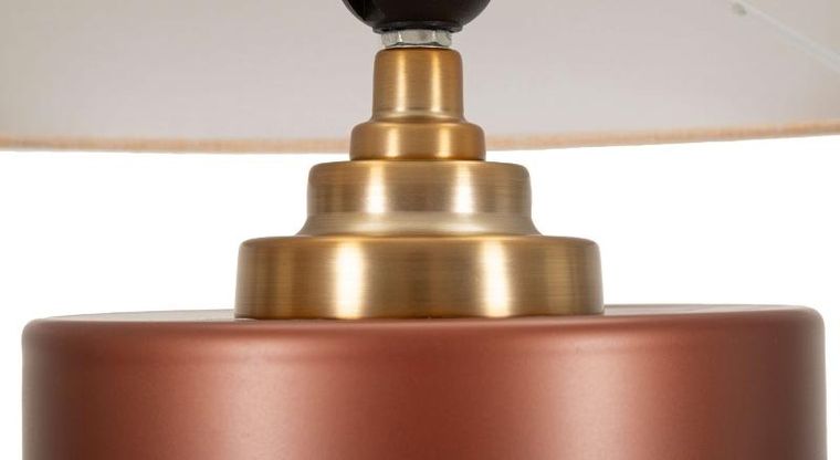 Mauro Ferretti, lampa stołowa z abażurem, 36 cm