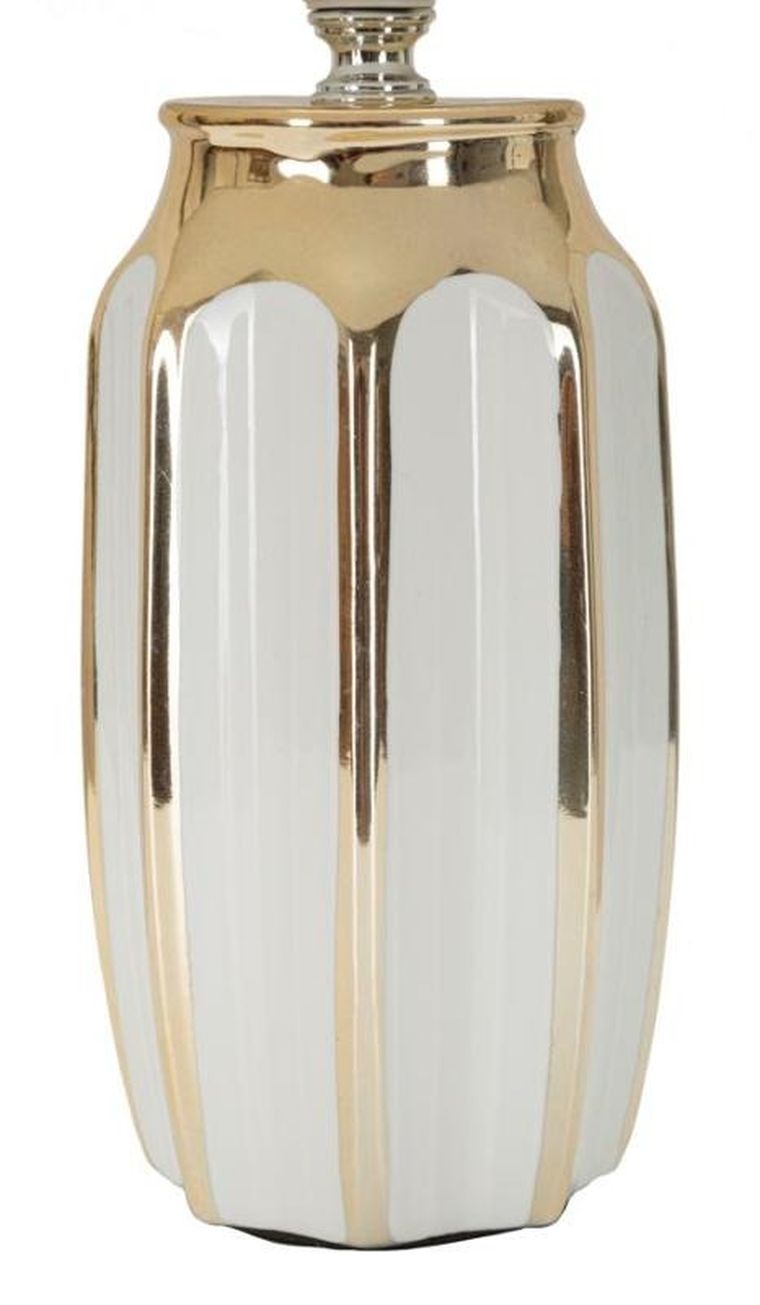 Mauro Ferretti, lampa z ceramiczną podstawą, Tavolo, ø 25 cm