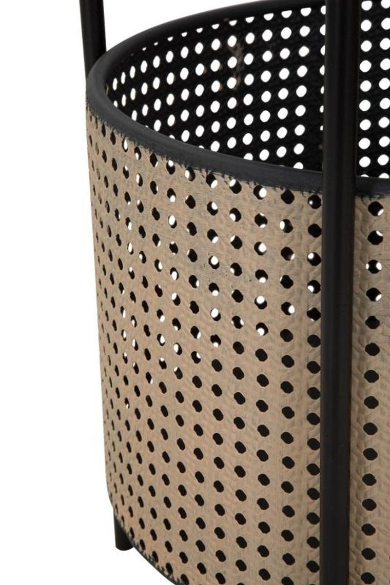 Mauro Ferretti, okrągły stolik z koszem do przechowywania, Ø 40 cm