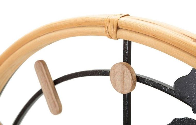 Mauro Ferretti, zegar ścienny z mapą świata, Ø 60 cm