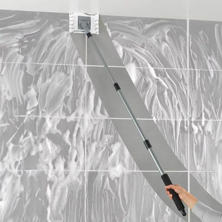 Maximex, mop profi do mycia łazienki, podłóg i kafli + dwie myjki