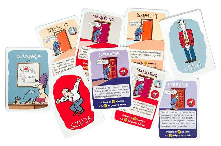 MDR, Korporacja, gra towarzyska ilustrowana rysunkami Andrzeja Mleczki
