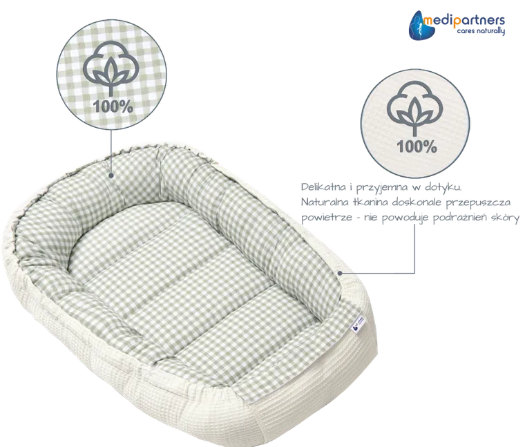 Medi Partners, gniazdo niemowlęce, kokon, wafel