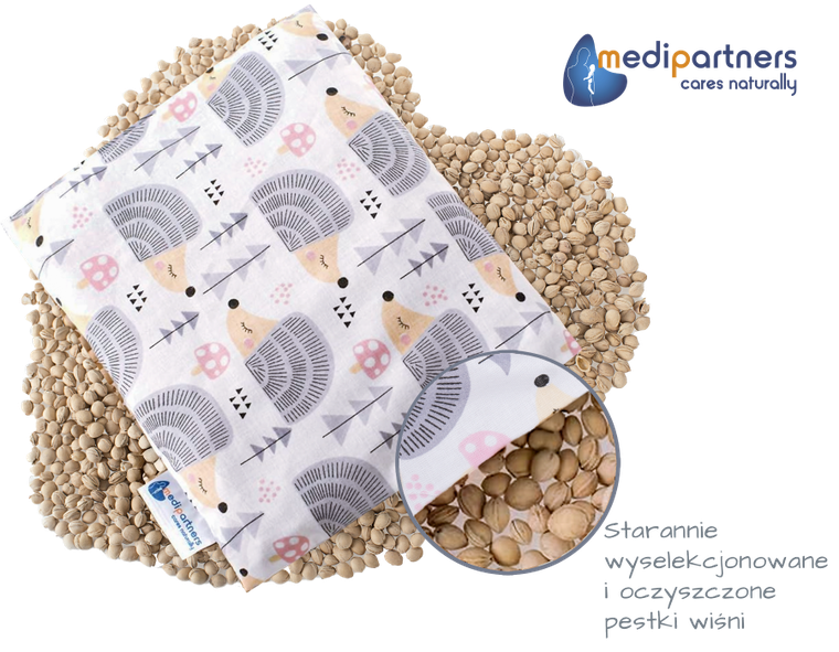 Medi Partners, Jeże, duży termofor z pestkami wiśni