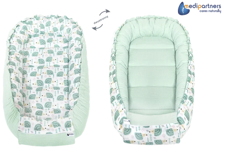 Medi Partners, Jeże, gniazdo niemowlęce, kokon, wafel, miętowy