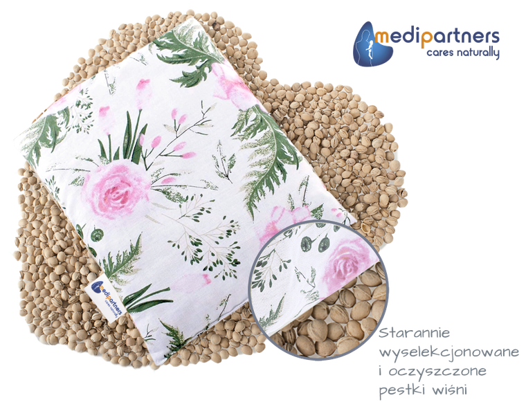 Medi Partners, Kwiaty, duży termofor z pestkami wiśni
