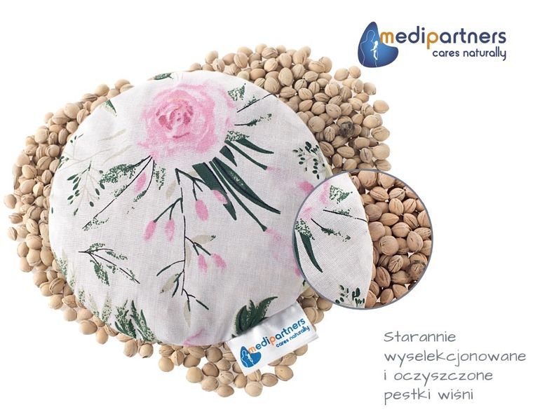 Medi Partners, Kwiaty, mały termofor z pestkami wiśni, róż