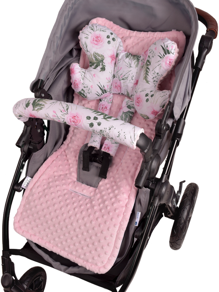 Medi Partners, Kwiaty, wkładka do wózka, zestaw, 4 elementy