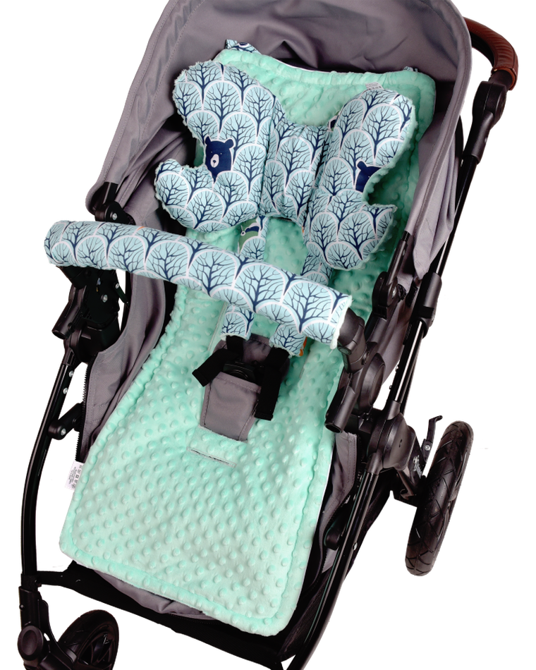 Medi Partners, Las, wkładka do wózka, zestaw, 4 elementy