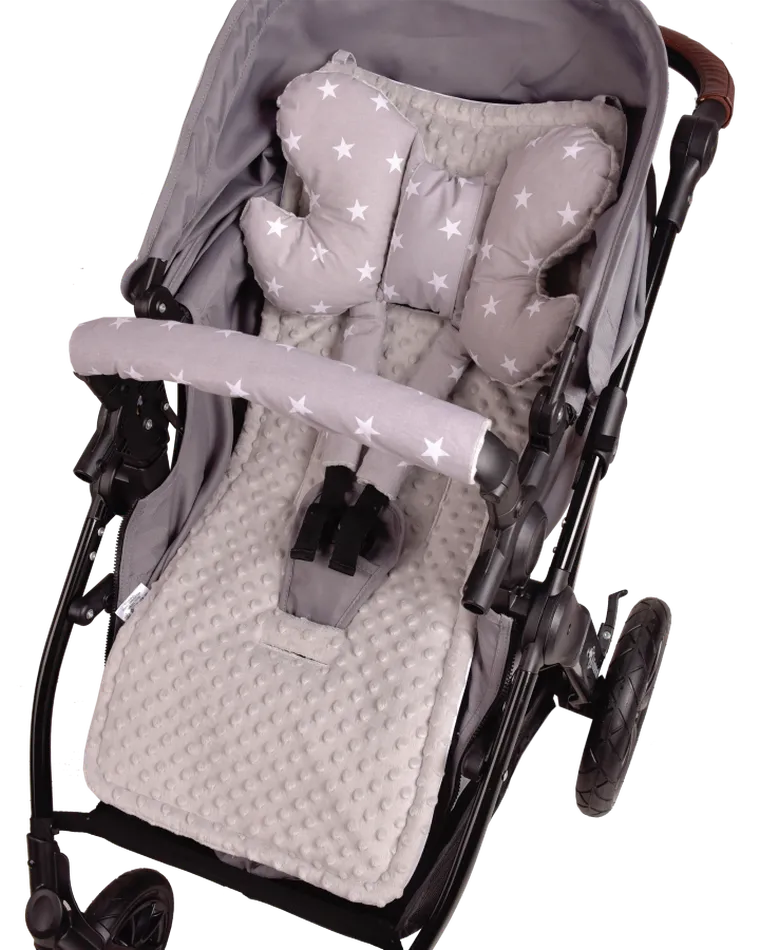 Medi Partners, Stars, wkładka do wózka, zestaw, 4 elementy