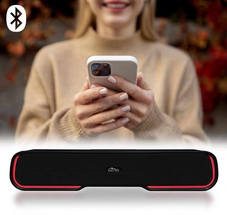 Media-Tech, Phantom, soundbar, czarny