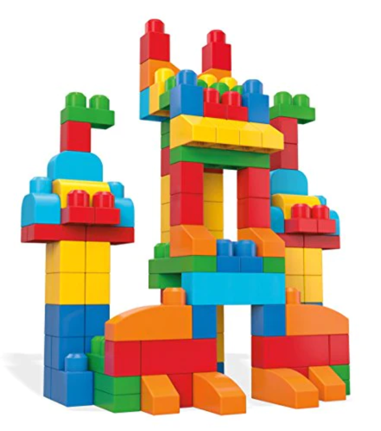 MEGA Bloks, torba z klockami, 150 elementów