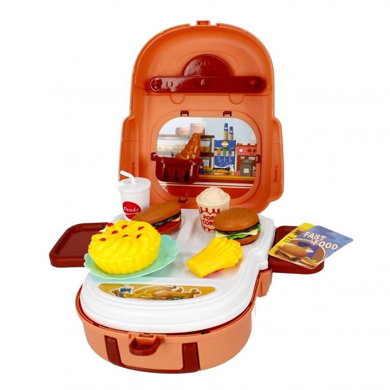 Mega Creative, Fast Food, plecak, zestaw kuchenny