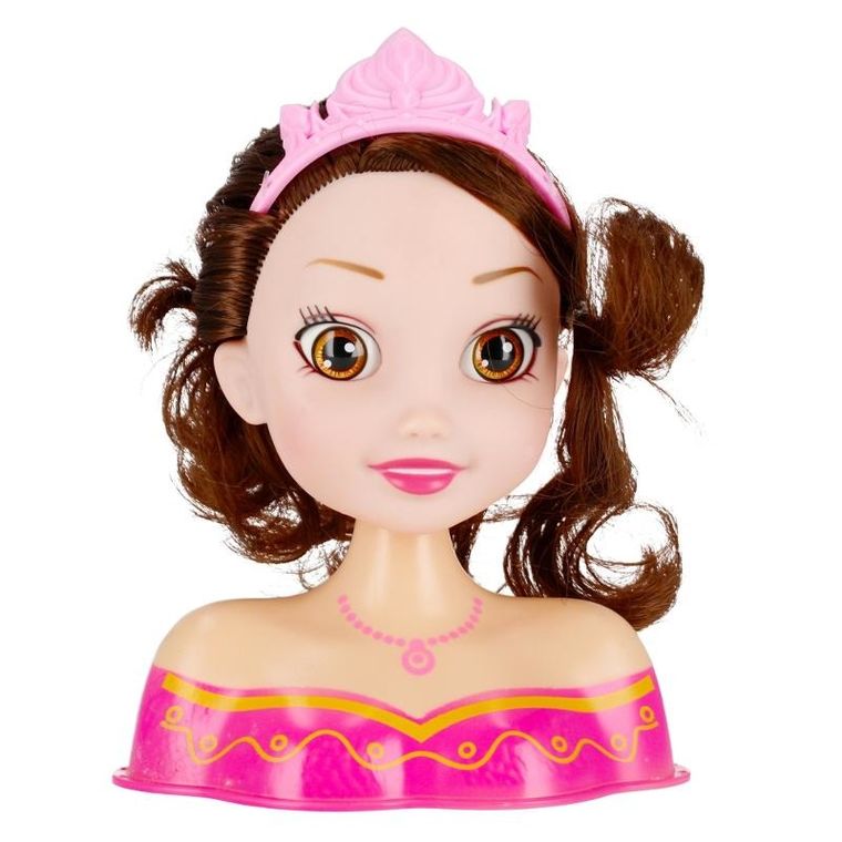 Mega Creative, głowa do stylizacji z akcesoriami