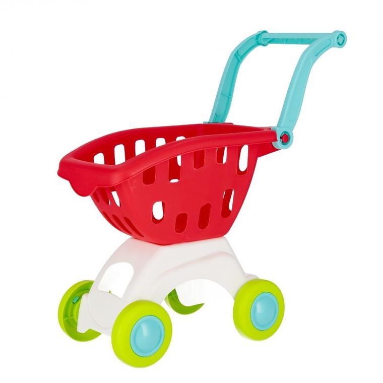 Mega Creative, kasa sklepowa z wózkiem i akcesoriami, supermarket