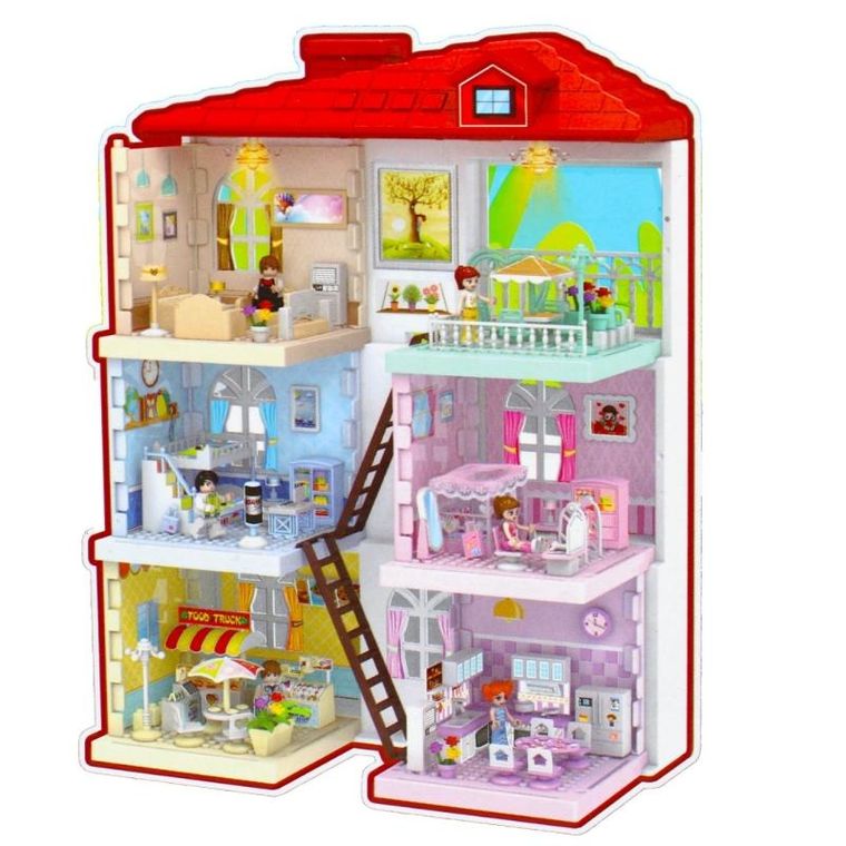 Mega Creative, klocki konstrukcyjne, dom