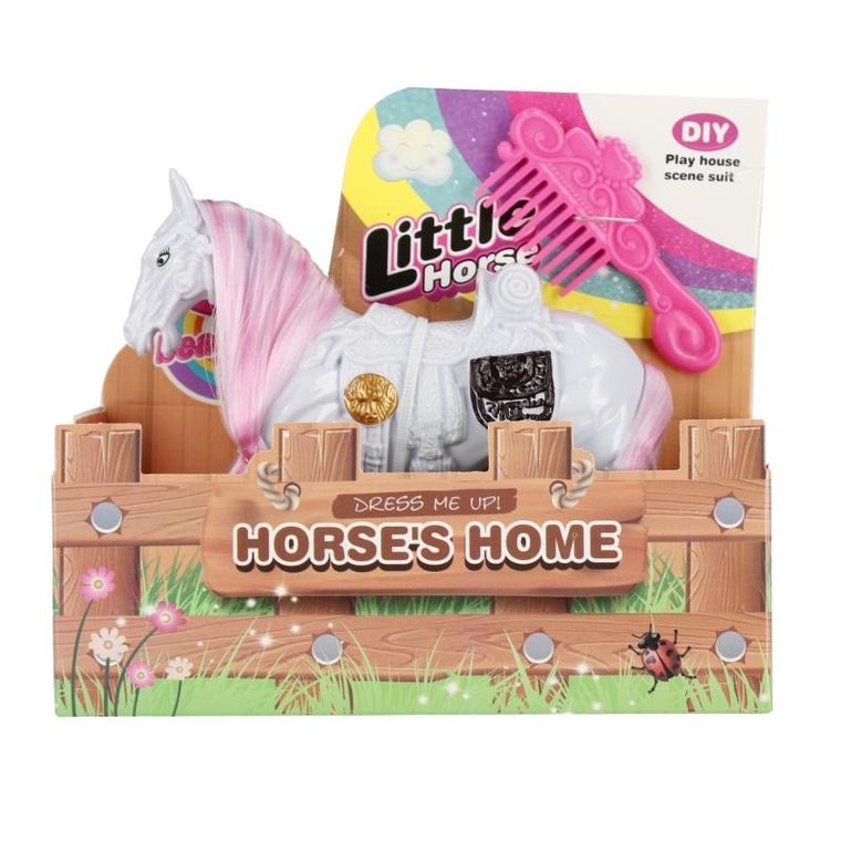 Mega Creative, koń, figurka z akcesoriami, 14 cm