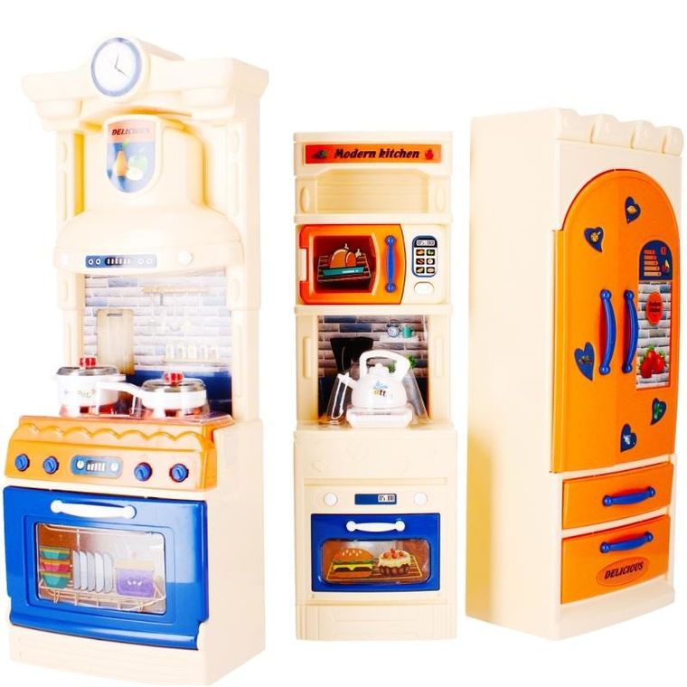 Mega Creative, Kuchnia z akcesoriami, meble dla lalek