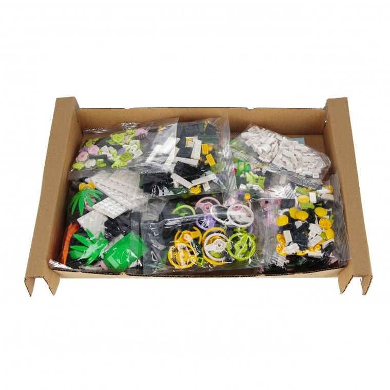 Mega Creative, Kwiaty, klocki konstrukcyjne, 1043 elementów