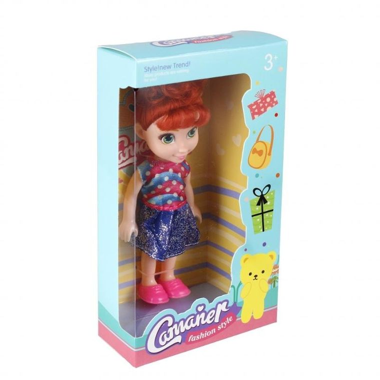 Mega Creative, lalka w sukience, 15 cm