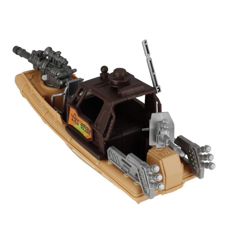 Mega Creative, łódka wojskowa z akcesoriami