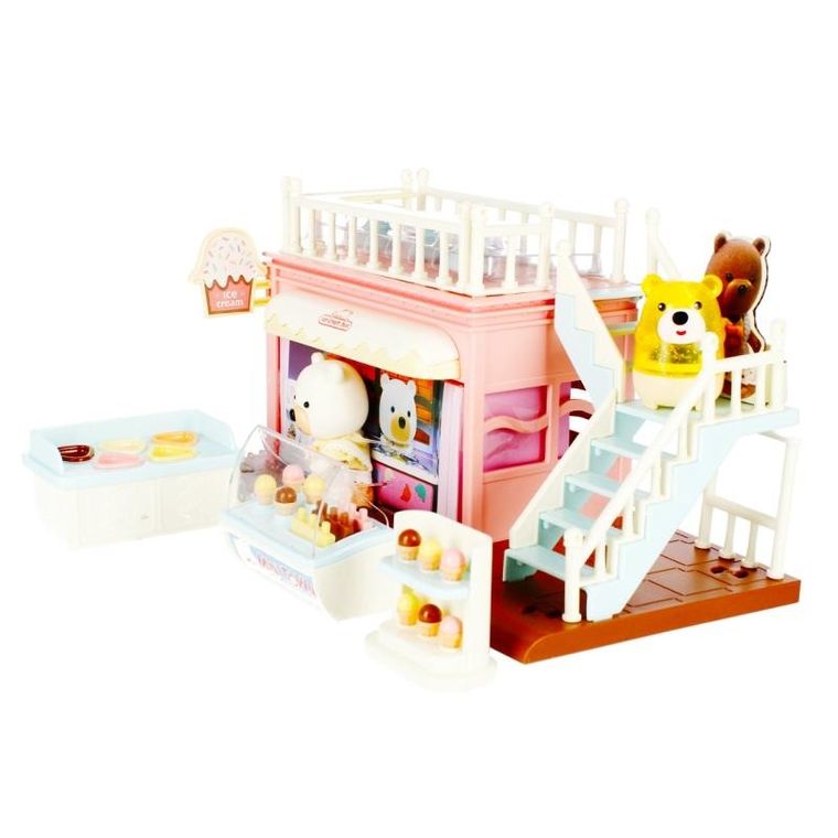 Mega Creative, lodziarnia z akcesoriami, miś