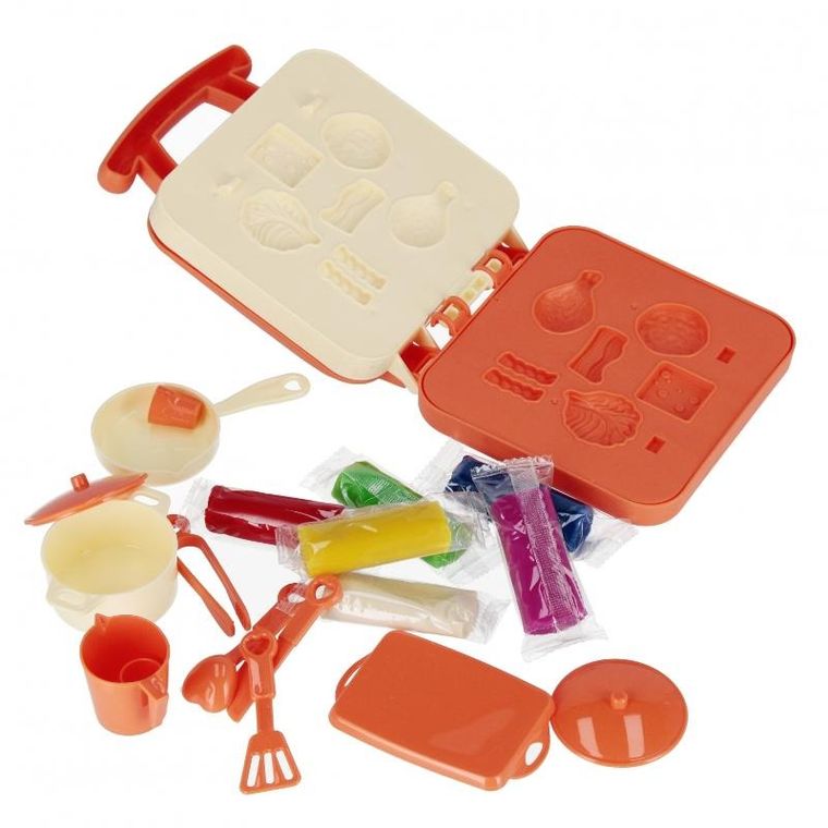 Mega Creative, masa plastyczna z akcesoriami, ciasteczka