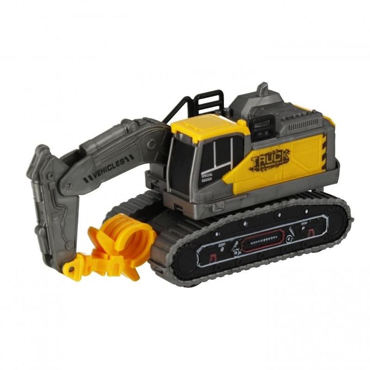Mega Creative, Maszyny budowlane, zestaw pojazdów pull & back