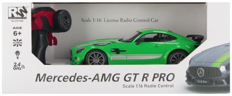 Mega Creative, Mercedes AMG GT R Pro, auto osobowe, pojazd zdalnie sterowany, 1:16