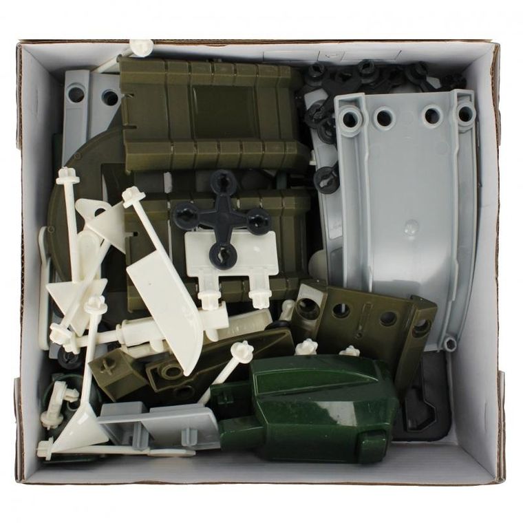 Mega Creative, parking wojskowy z metalowymi akcesoriami