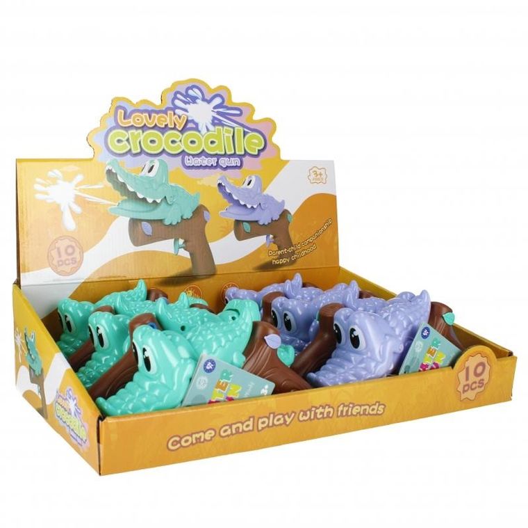 Mega Creative, pistolet na wodę, krokodyl