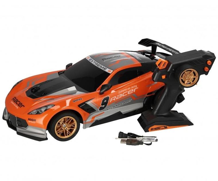 Mega Creative, pojazd wyścigowy, zdalnie sterowany
