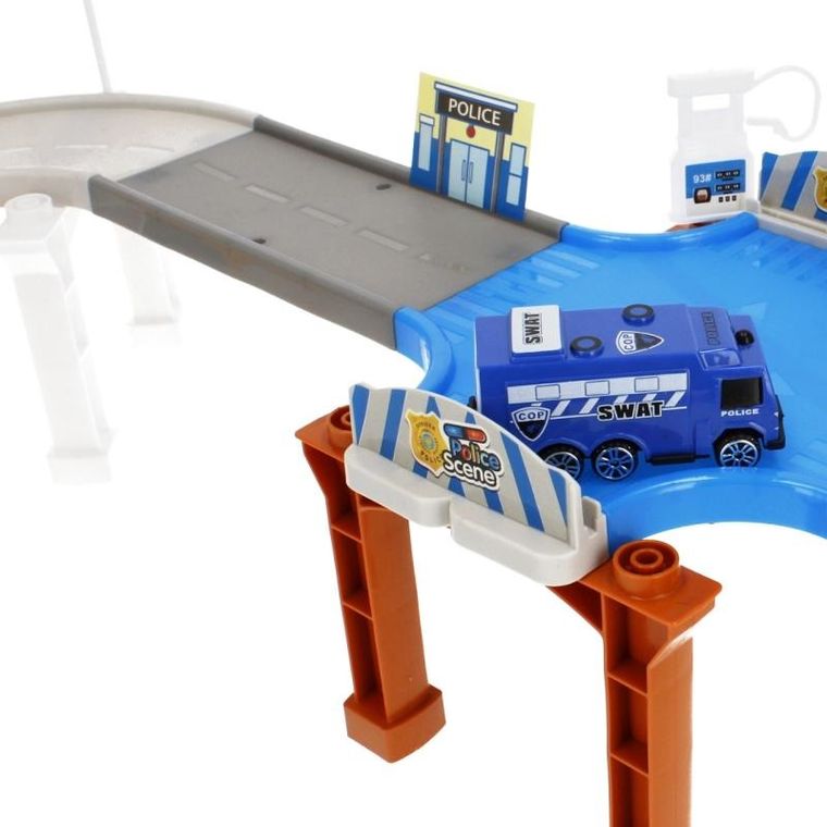Mega Creative, Policja, parking dla pojazdów, 56 cm