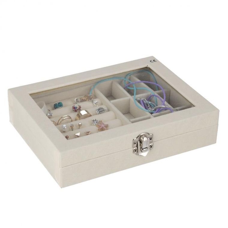 Mega Creative, szkatułka na biżuterię w ozdobnej torebce