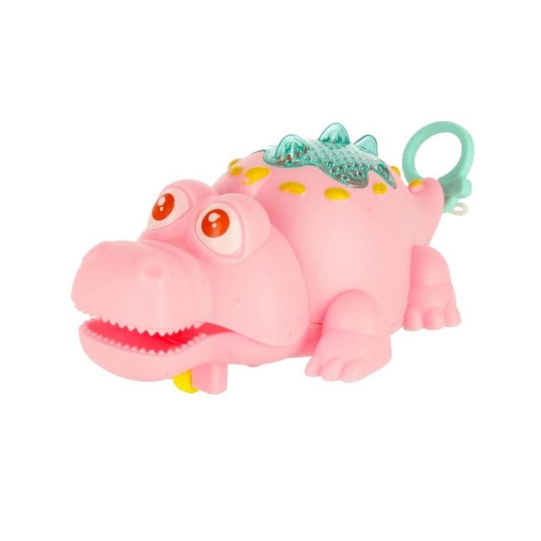 Mega Creative, zabawka naciągana, krokodyl świecący, 13 cm
