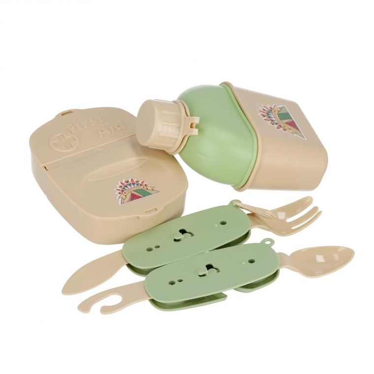 Mega Creative, zestaw kampingowy, 32-26-10 cm