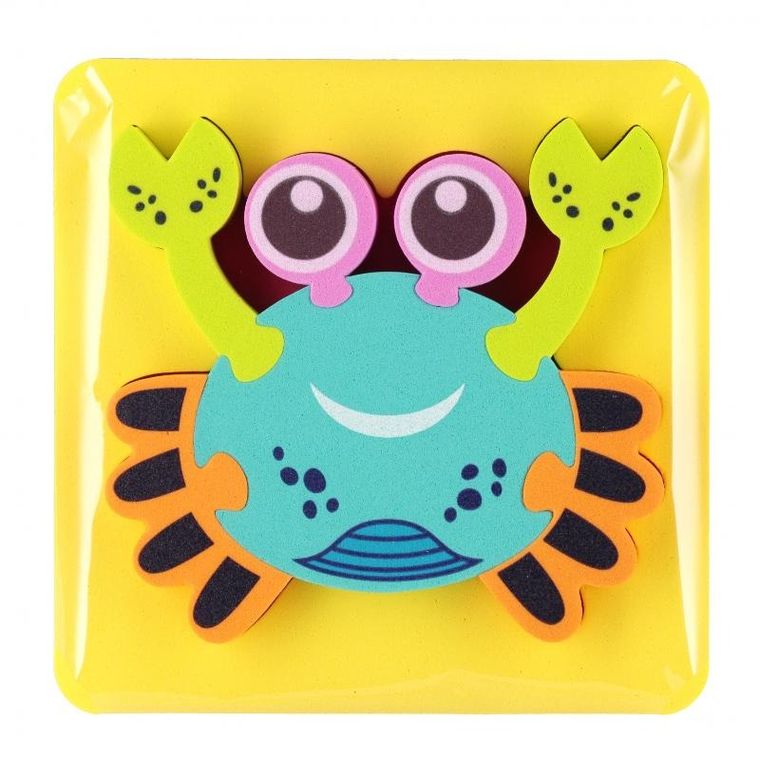 Mega Creative, Zwierzęta, puzzle piankowe, 1 szt.