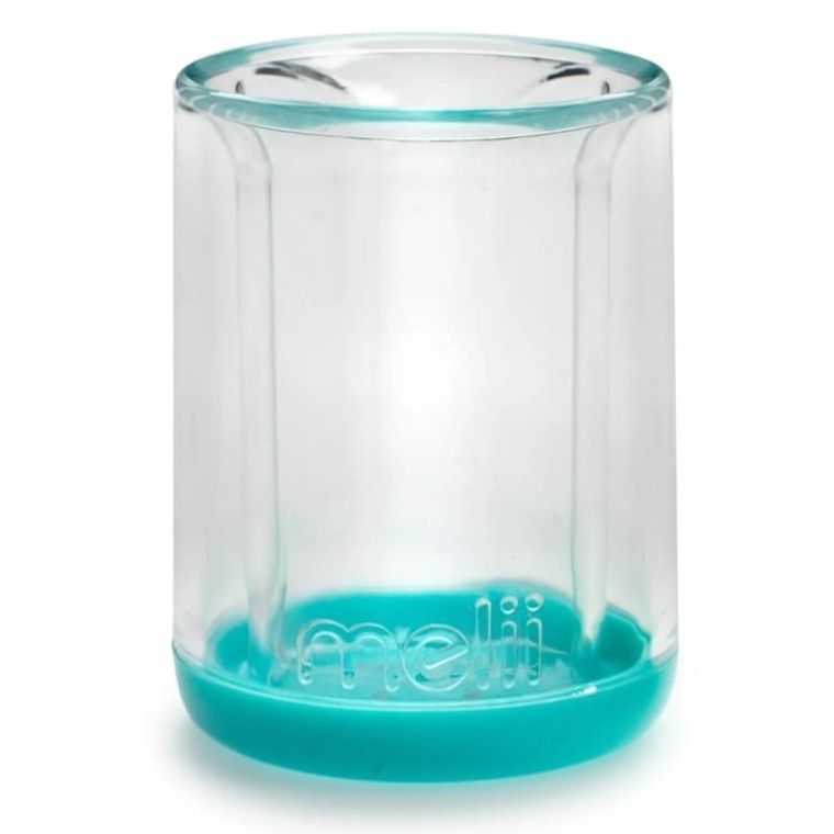 Melii, Miś, kubeczek z podwójnymi ściankami, niebieski