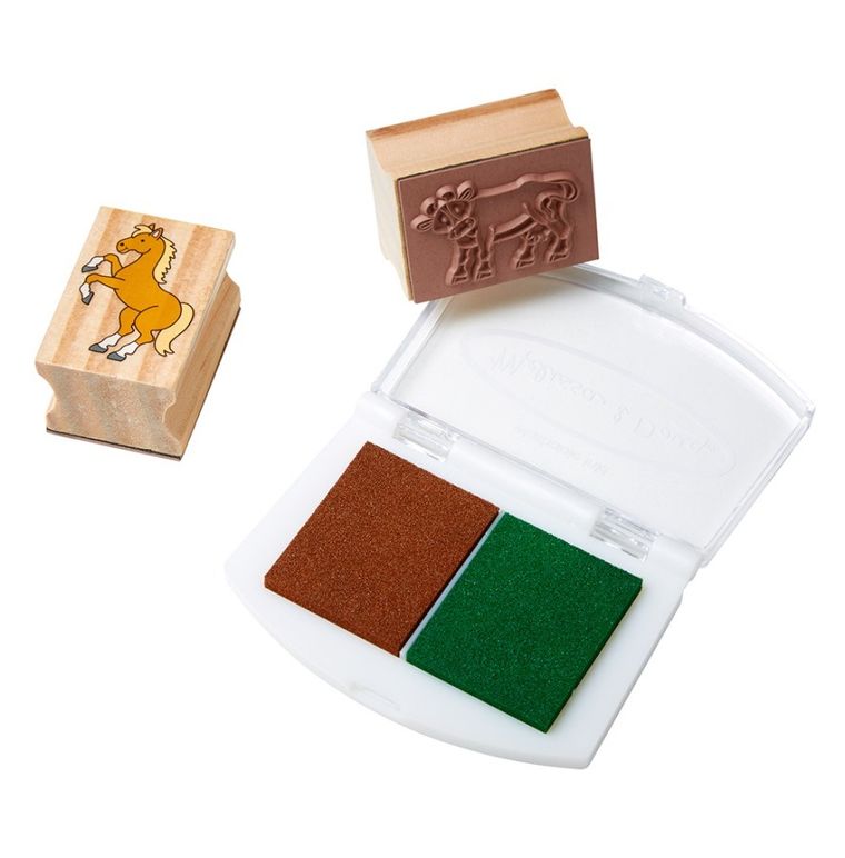 Melissa & Doug, Farma, pieczątki
