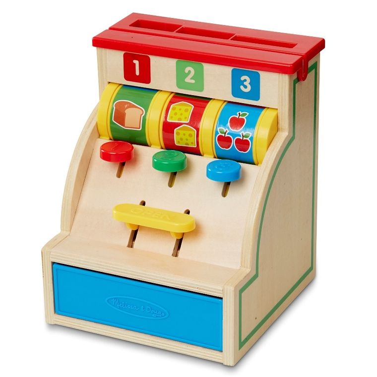Melissa & Doug, kasa sklepowa drewniana