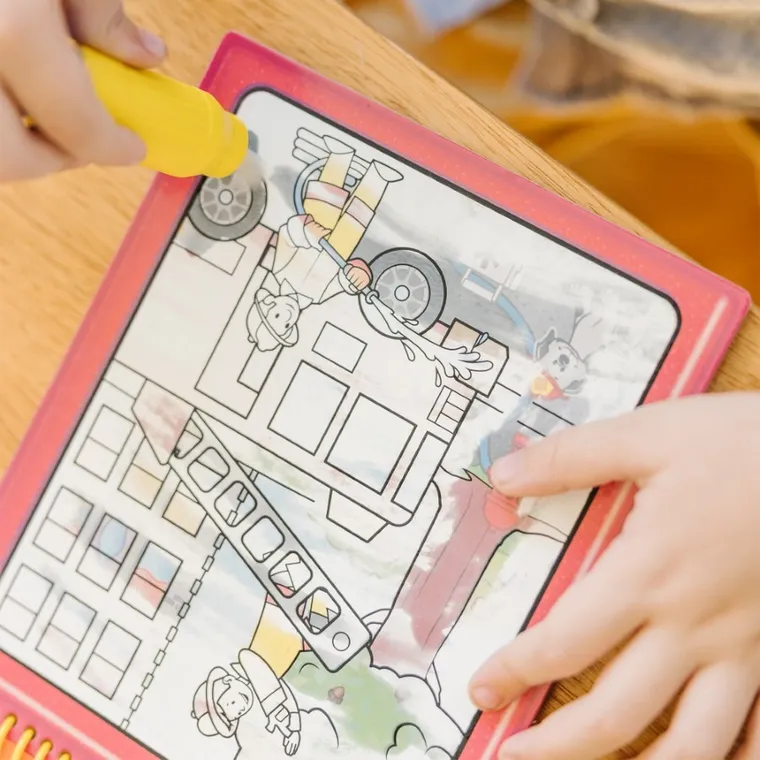 Melissa & Doug, Water Wow! kolorowanka wodna, Pojazdy