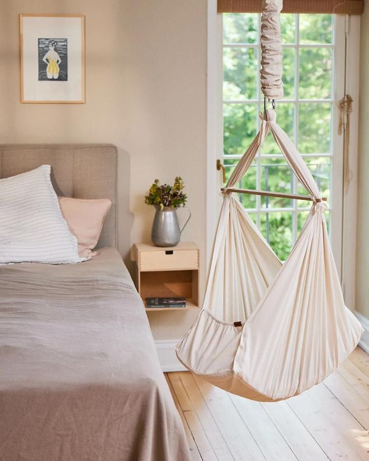 Membantu, Basic, hamak-huśtawka dla dzieci, szary