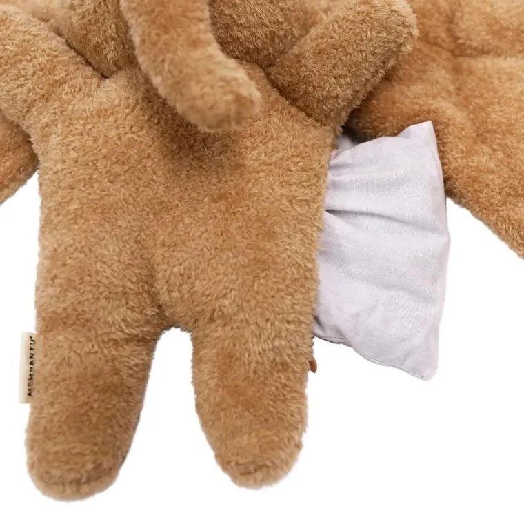 Membantu, Słoń, stabilizator dla dziecka, pluszak obciążeniowy, brązowy