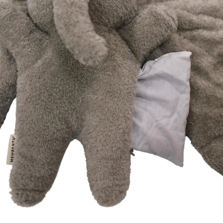 Membantu, Słoń, stabilizator dla dziecka, pluszak obciążeniowy, szary