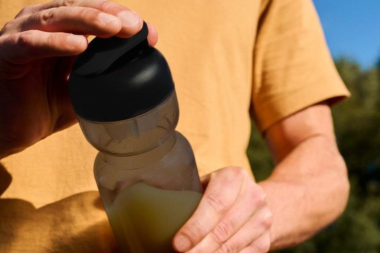 Mepal, Active, shaker sportowy, Ceramic White, 800 ml