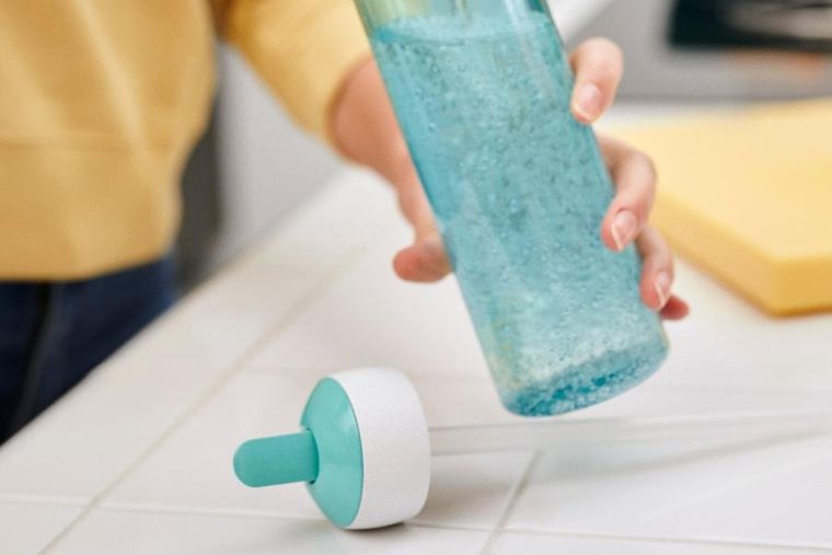 Mepal, Campus, butelka flip-up, Cool Mint, 500 ml