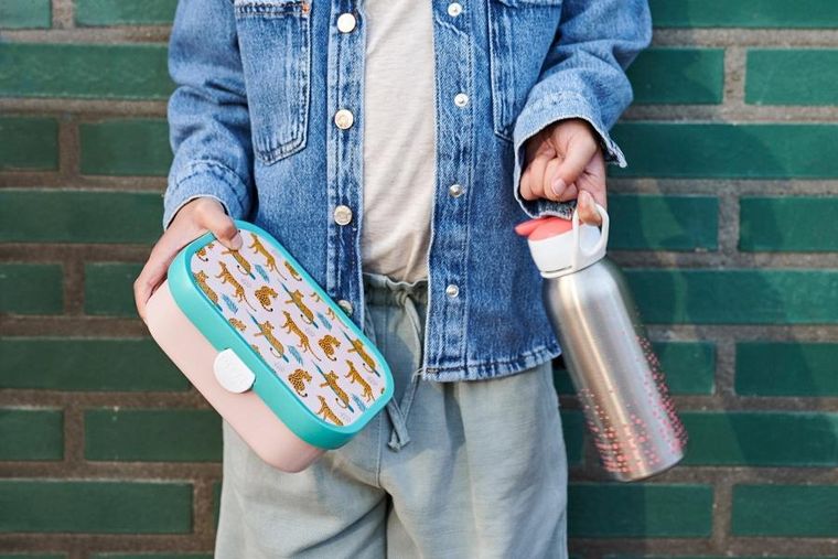 Mepal, Campus, butelka termiczna flip-up, Cool Pink, 350 ml