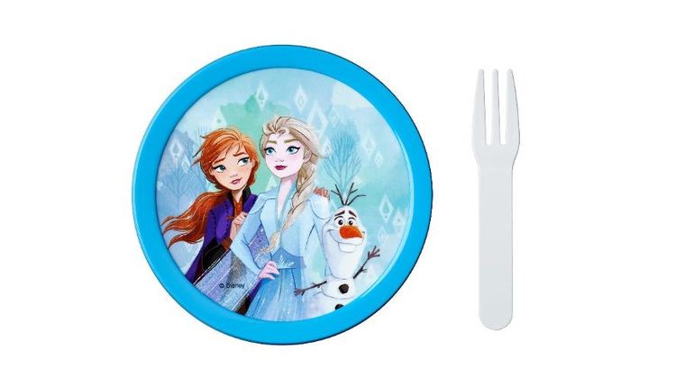 Mepal, Campus, Kraina Lodu, lunchbox, bidon i pojemnik na owoce, zestaw