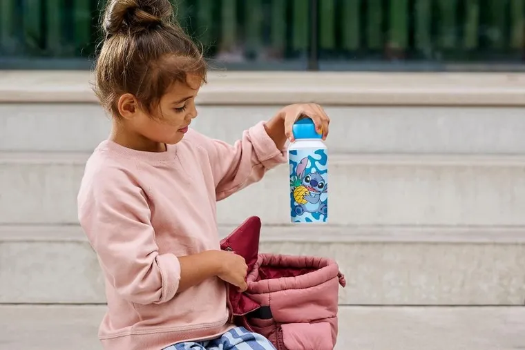 Mepal, Campus, Unicorn Glow, butelka dla dzieci pop-up, 400 ml