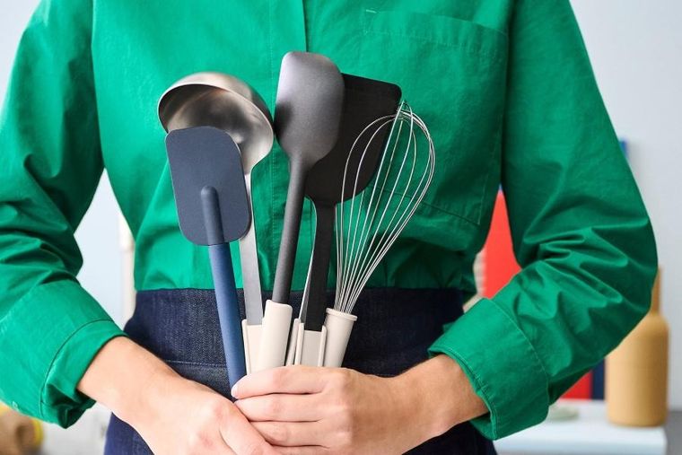 Mepal, Chef It, chochla, stalowa, Navy, 32 cm